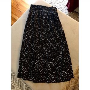 High-waisted Pleated Skirt